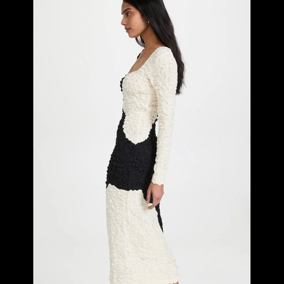 Mara Hoffman Black and White Textured Dress - Picture 6 of 6